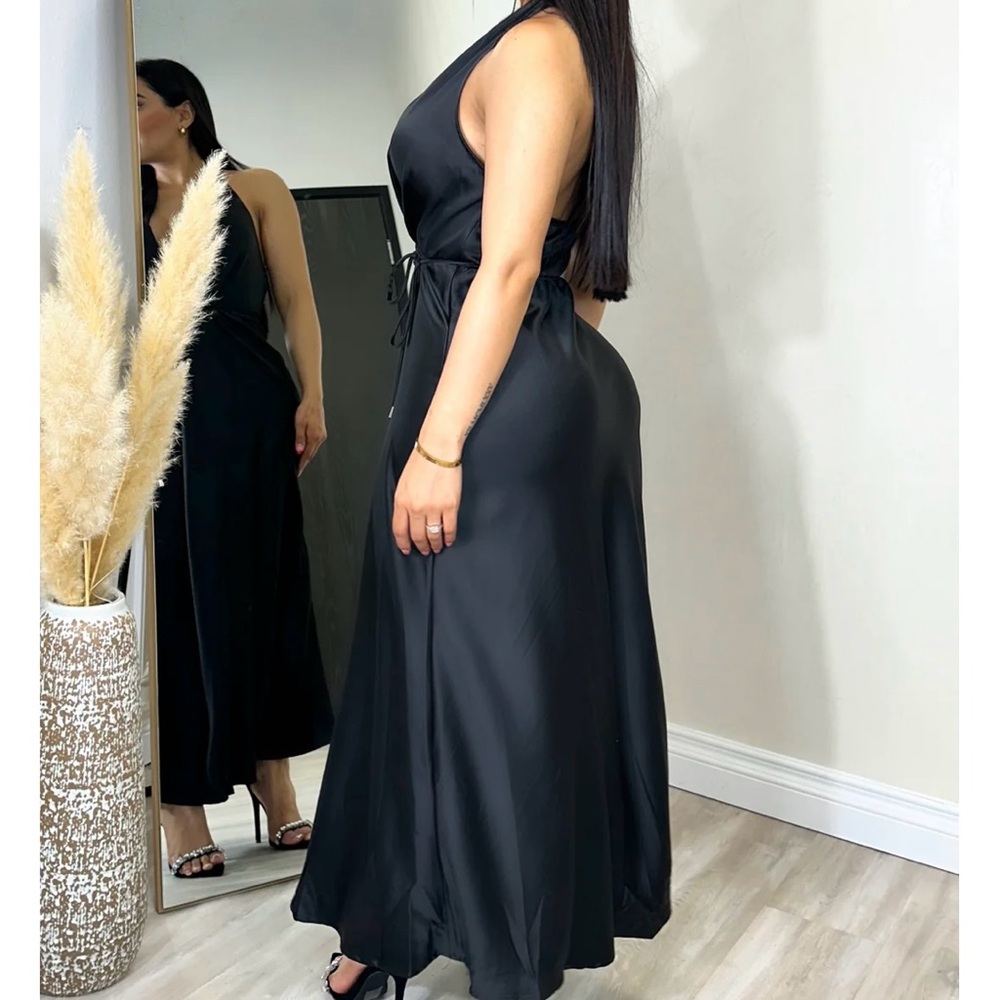 He Thinks I’m Sexy Halter Dress
